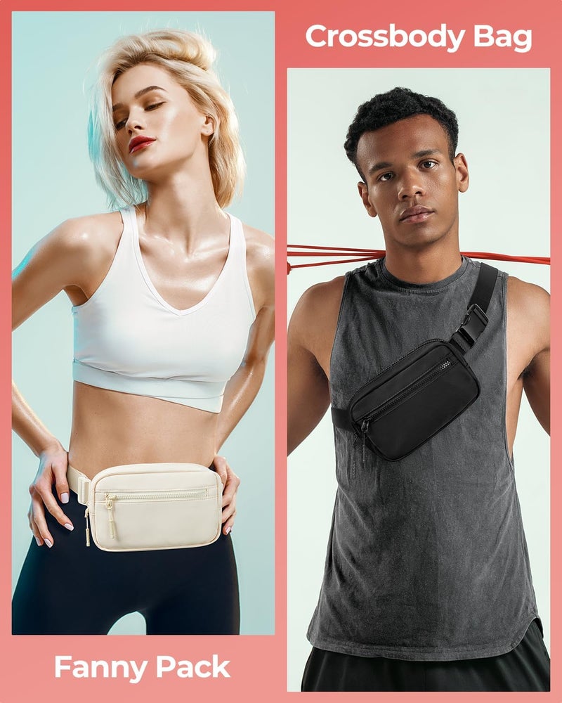 CHOLISS Small Sling Bag for Women and Men, Crossbody Bags Trendy Fanny Packs Chest Bag with Extended Strap - Image 2